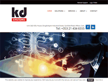 Tablet Screenshot of kdsystems.ie